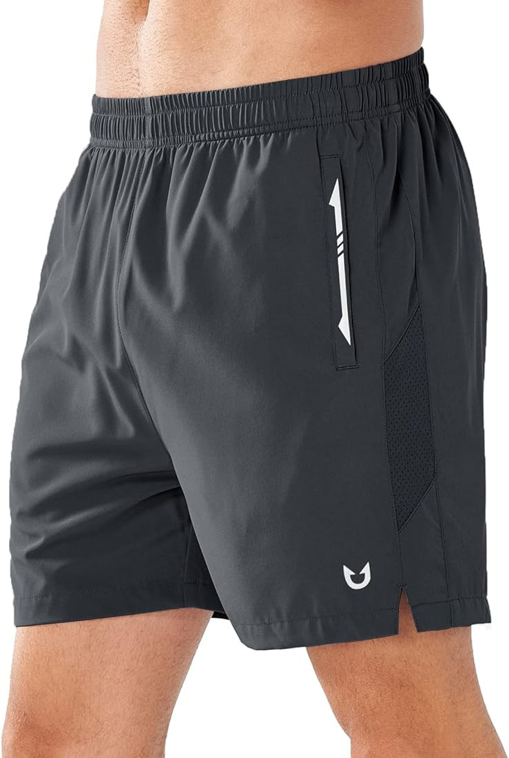 NORTHYARD Men's Running Athletic Shorts 5 inch Workout Gym Tennis 7'' Short Quick Dry Active Trai... | Amazon (US)
