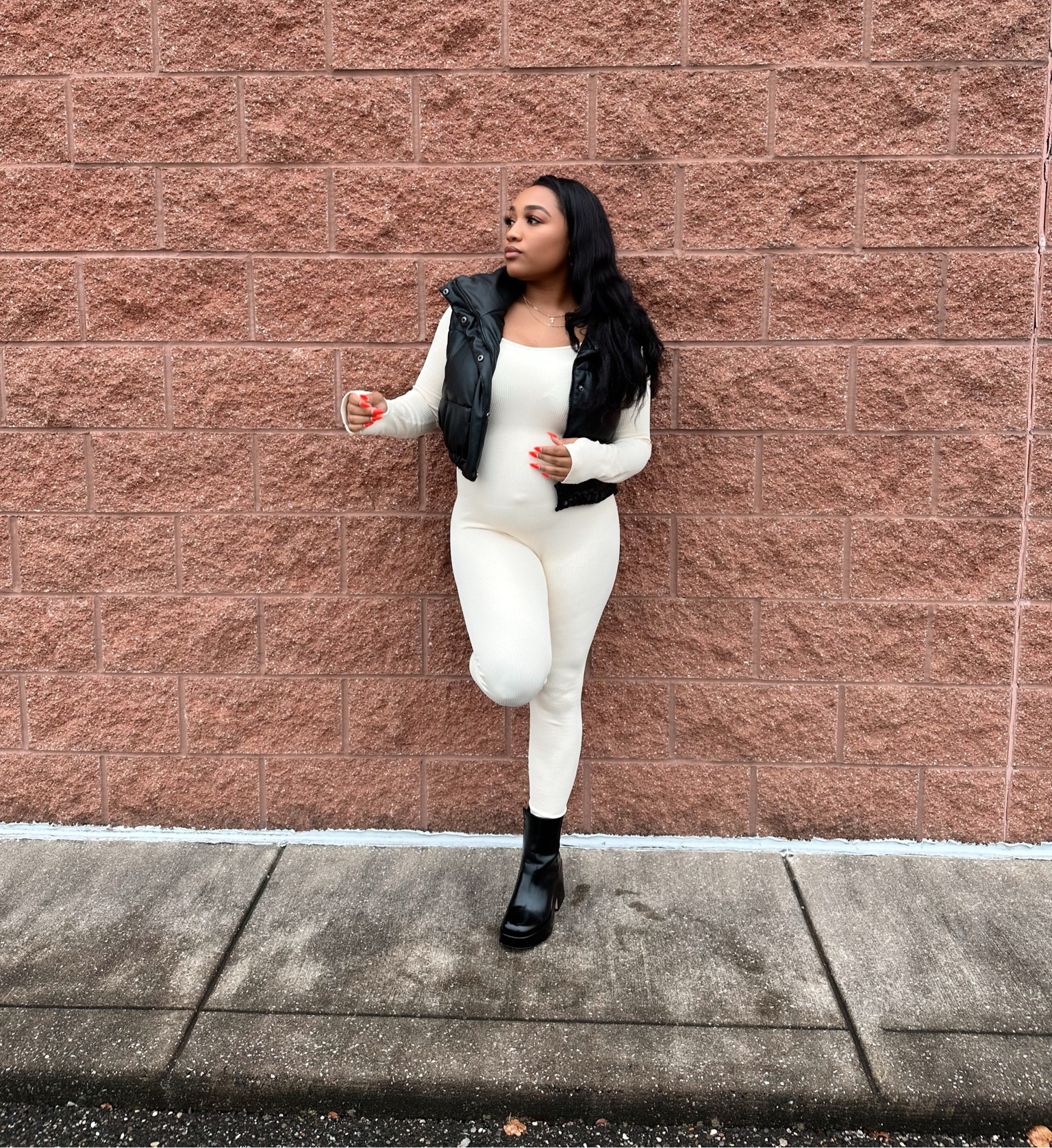 Fall is officially here and dressing the #bump has been my favorite activity. My fit is not only cute but super comfortable and cozy 🤍

#LTKSeasonal #LTKbump