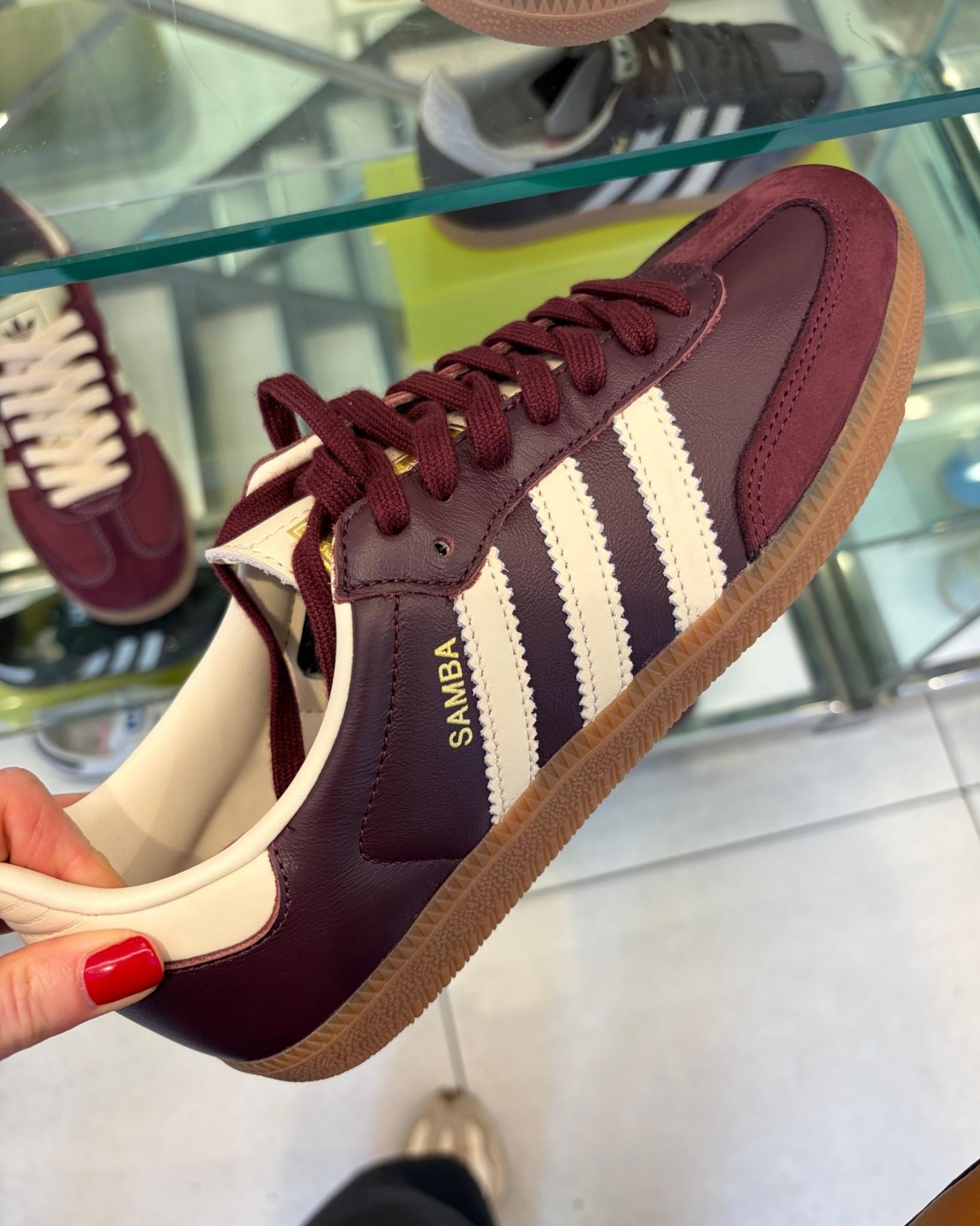 The prettiest Autumn burgundy trainers that could be paired with smart trousers, wide leg casual trousers and jeans. 🍇🍷

#LTKautumn #LTKuk #LTKshoes