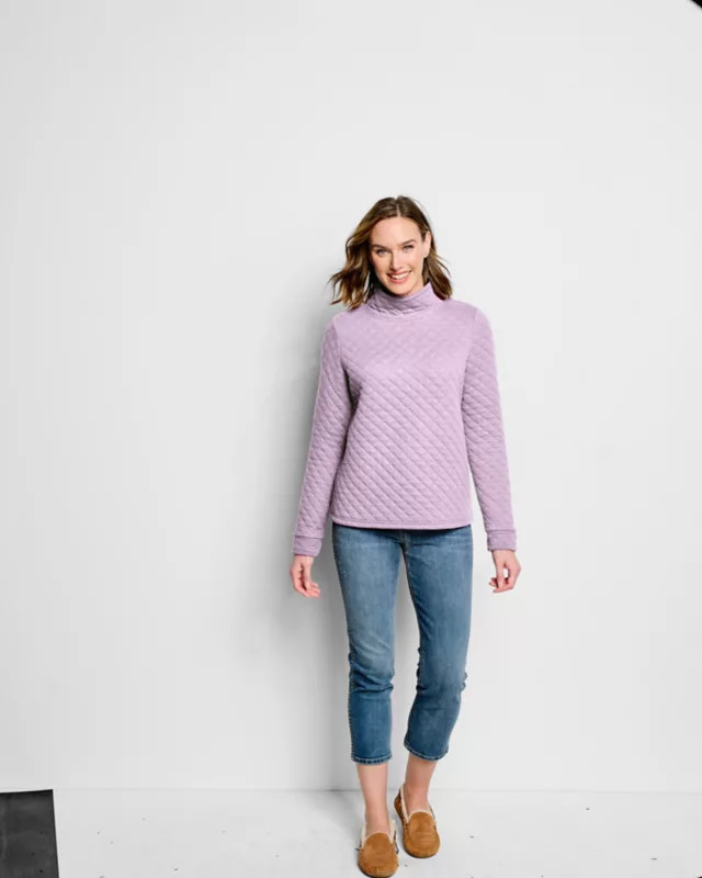 Quilted Mockneck Sweatshirt | Orvis (US)