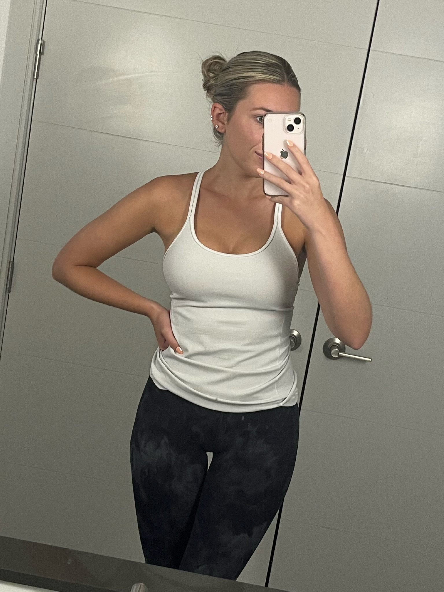 Two of my lululemon workout staples die the fall, love this graphite pattern and white tank combo

#LTKSeasonal #LTKstyletip #LTKfit
