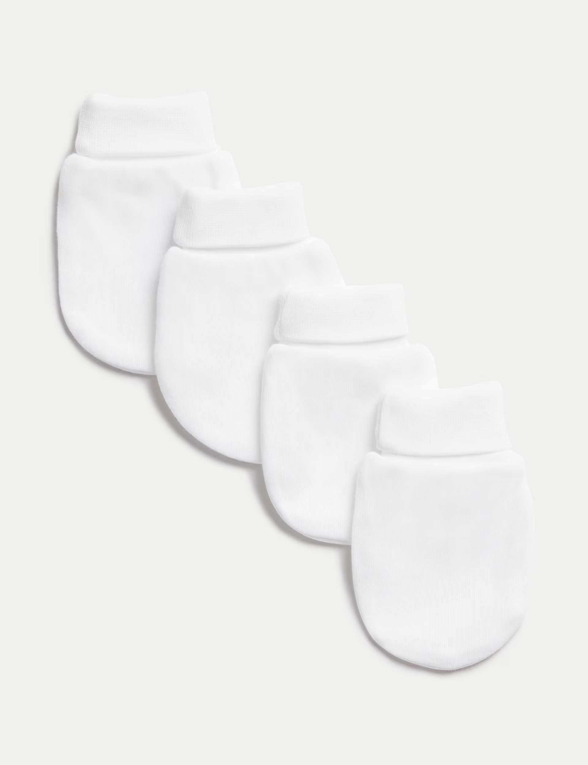 4pk Pure Cotton Mittens (0-1 Yrs) | Marks & Spencer (UK)