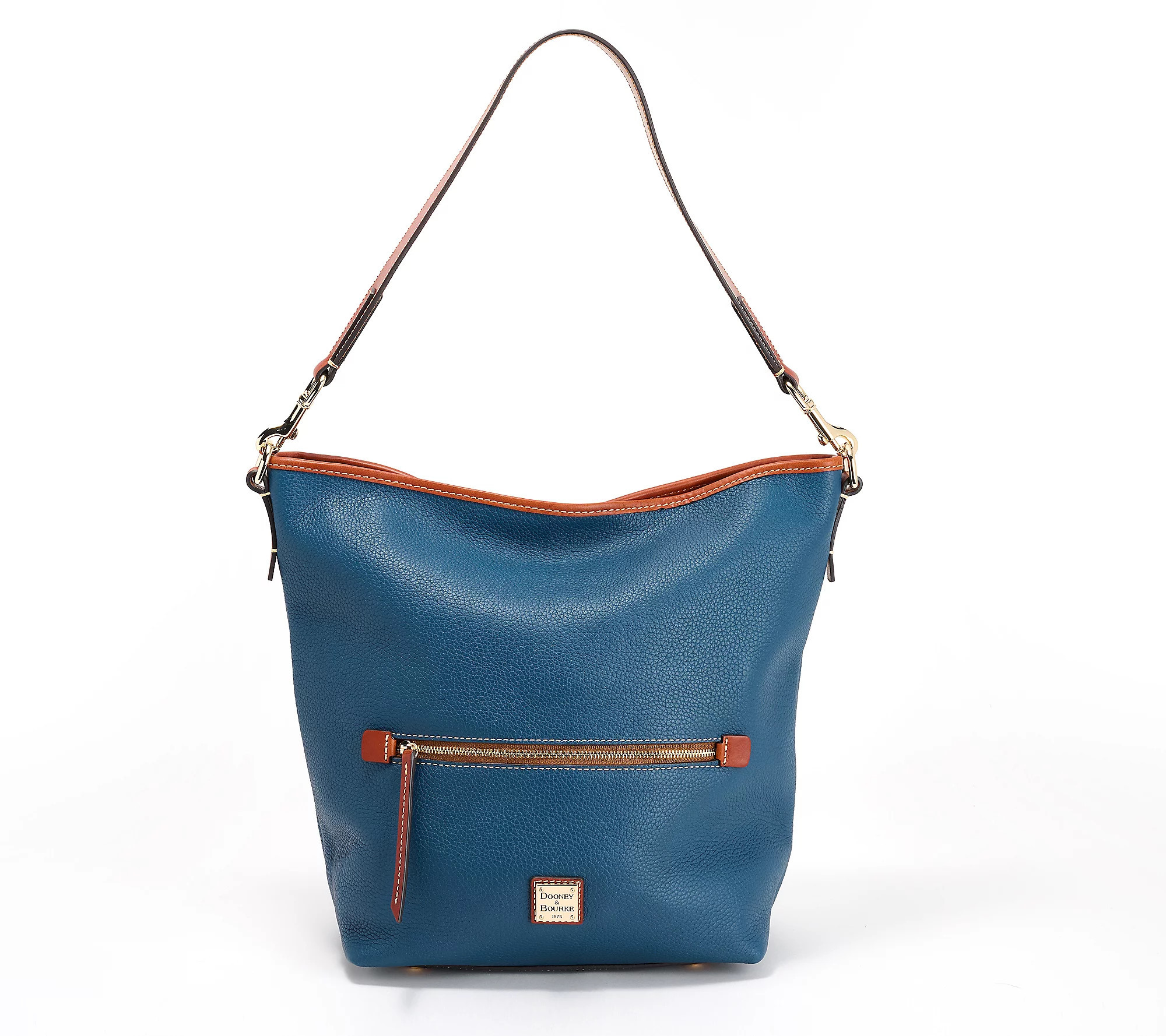 Dooney & Bourke Pebble Leather Hobo Sac | QVC
