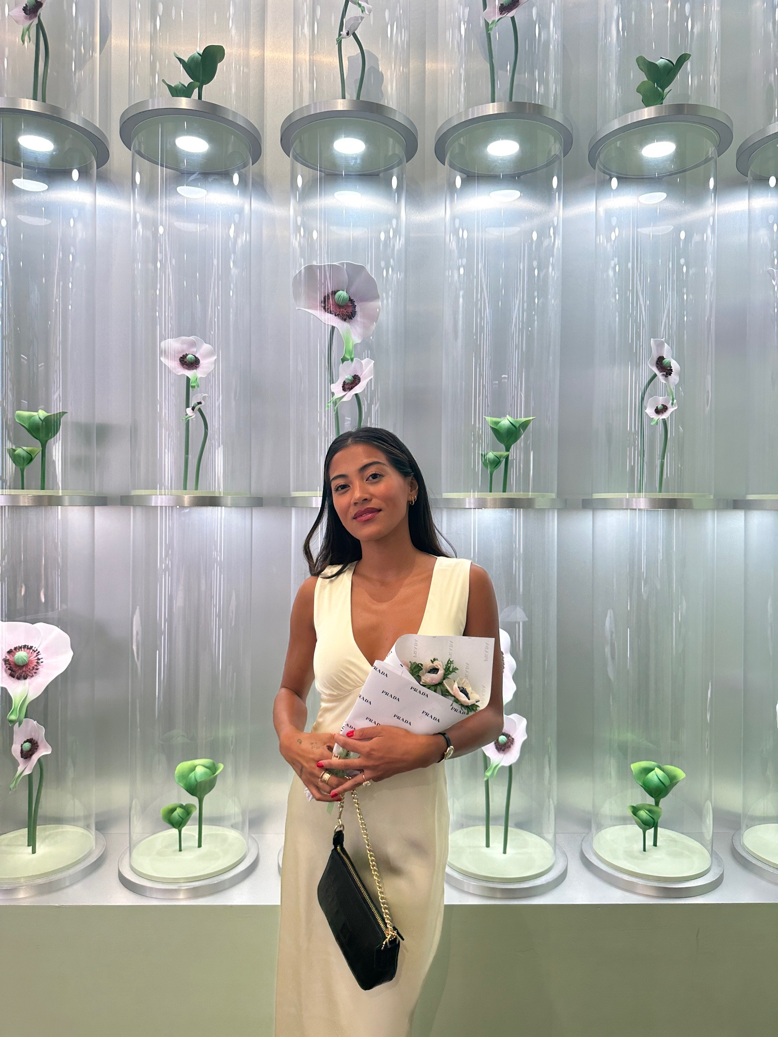 sunday at prada flower lab 🌸✨