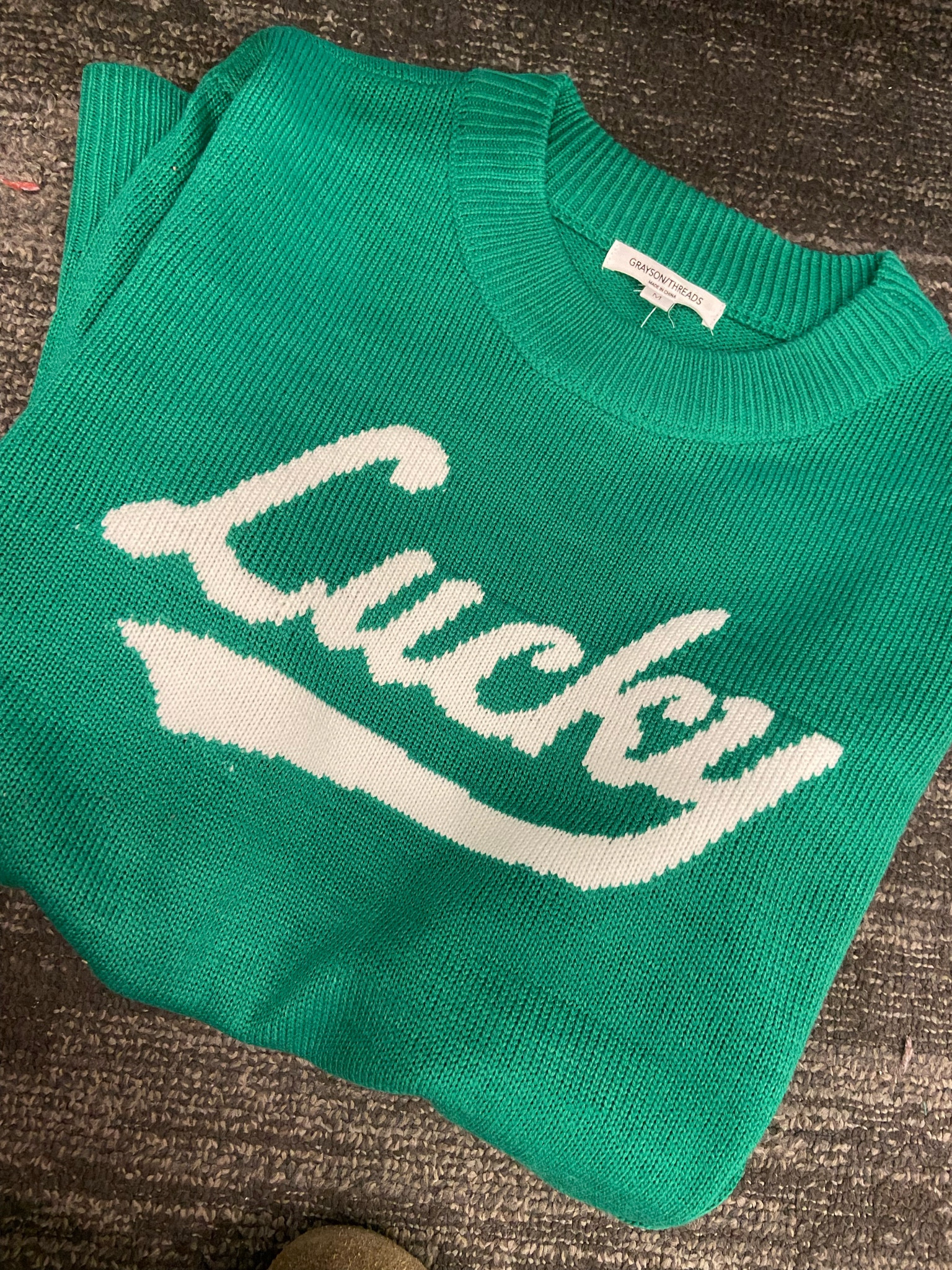 St. Patrick’s Day sweater 

#lucky #greensweater #stpats #stpatricksday #luckysweater 

#LTKfindsunder50 #LTKSeasonal #LTKstyletip