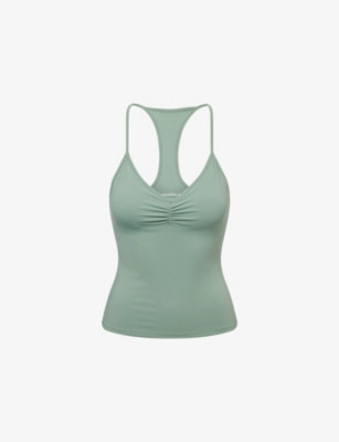 Ultimate Ruched Stretch-Jersey Tank Top | Selfridges