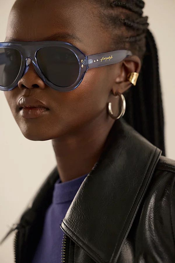 Cruise Oversized Aviator Sunglasses | Free People (Global - UK&FR Excluded)