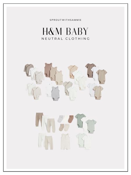 H&M Baby | Neutral Baby Clothes 

#beige #onesie #newborn #sale #hm #aesthetic

#LTKbaby #LTKsalealert #LTKunder50