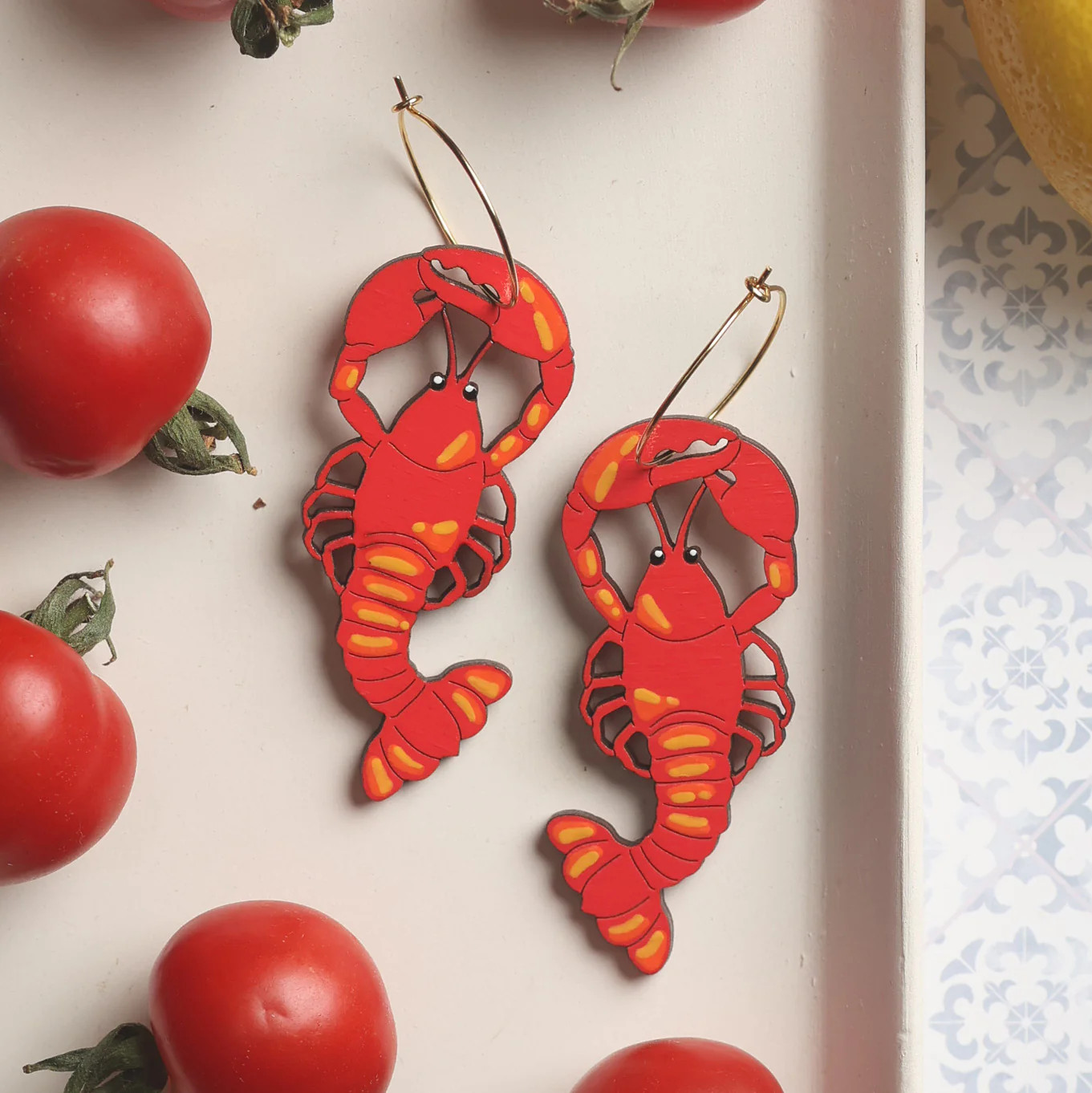 Lobster Hoops | Le Chic Miami