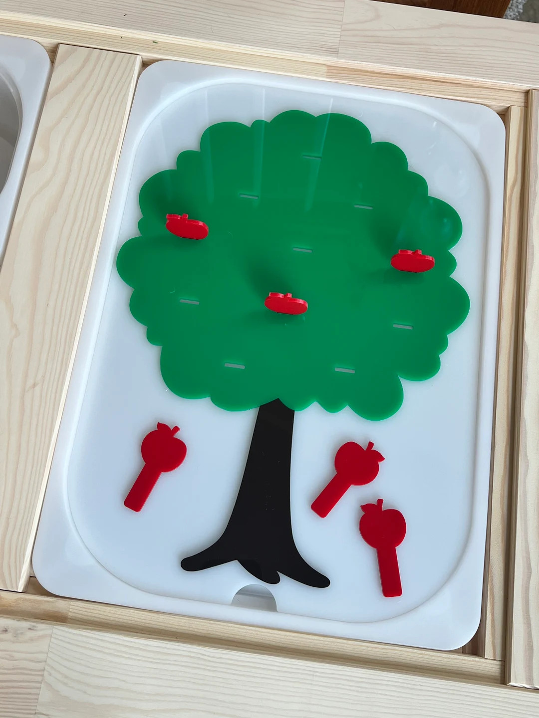 Apple Tree FLISAT Insert for TROFAST Bin Lightbox Insert - Etsy | Etsy (US)