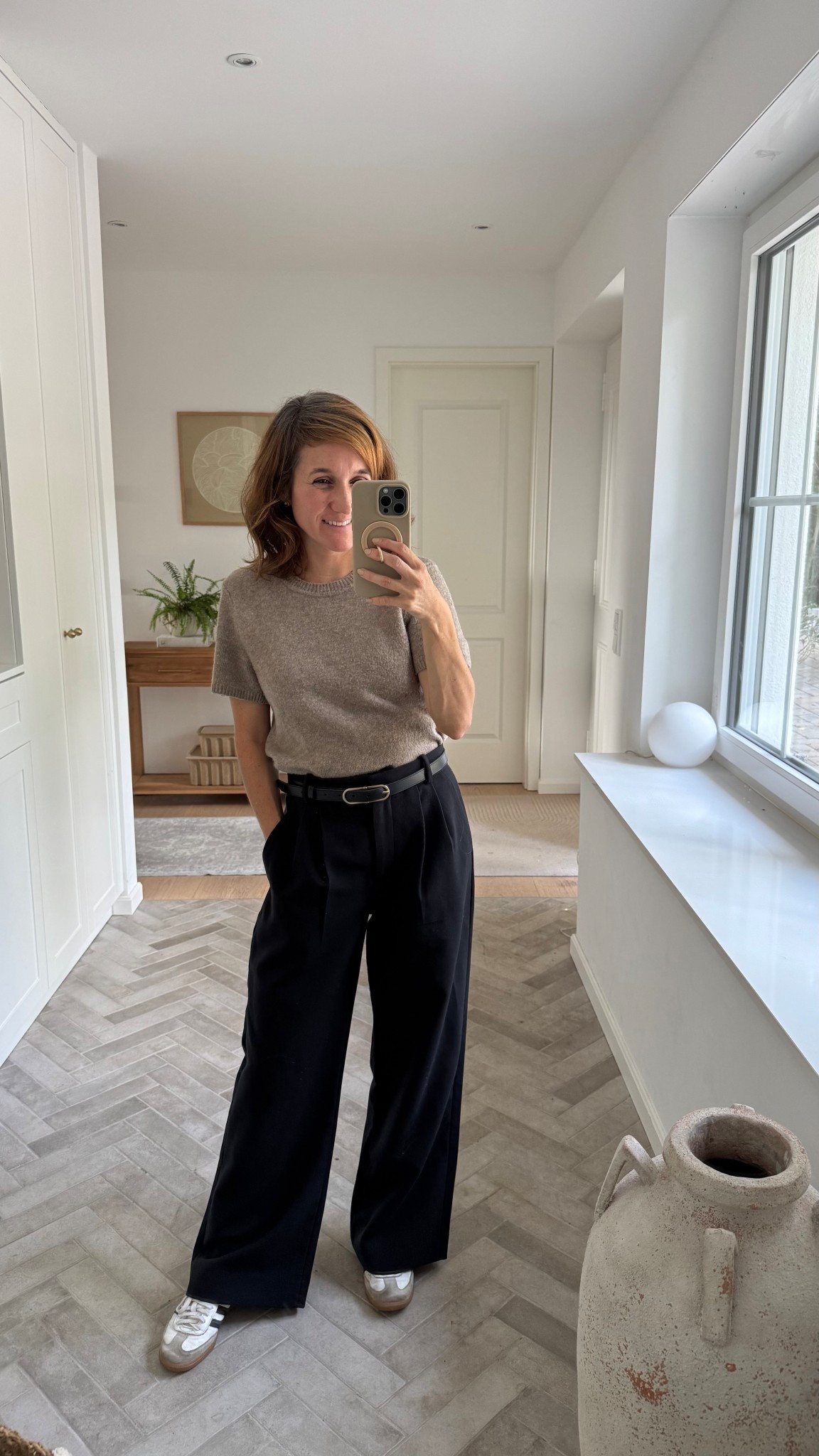 Hatte heute Lust auf ein etwas eleganteres Outfit für den Herbst obwohl ich ja meistens nur meine Mama Jeans anziehe 😅🍂 

#LTKautumn #LTKdeutschland #LTKworkwear