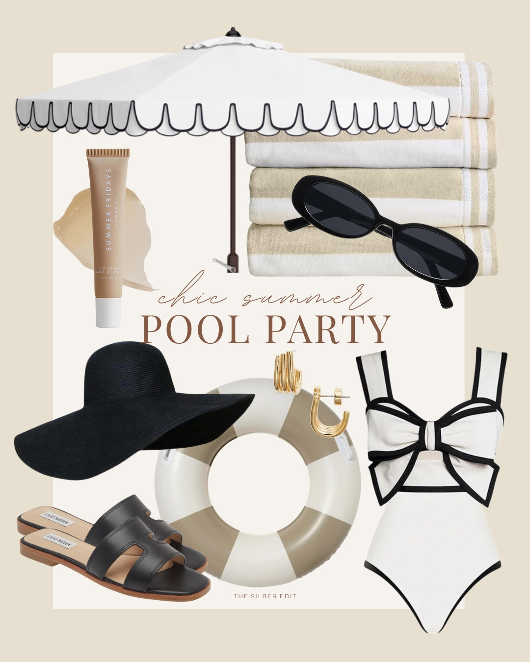 Time for pool parties and fun in the sun! Show up in style with these chic summer finds.

Amazon, Nordstrom, Wayfair, Sephora, black and white, sun hat, beach towels, Summer Fridays lip oil, Stefana Silber

 

 #LTKSummerEdit #LTKSeasonal #LTKFindsUnder50