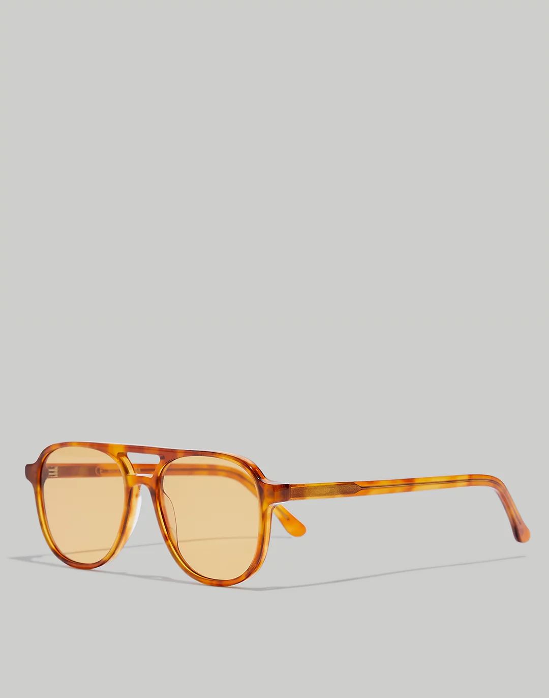 Acetate Linford Aviator Sunglasses | Madewell