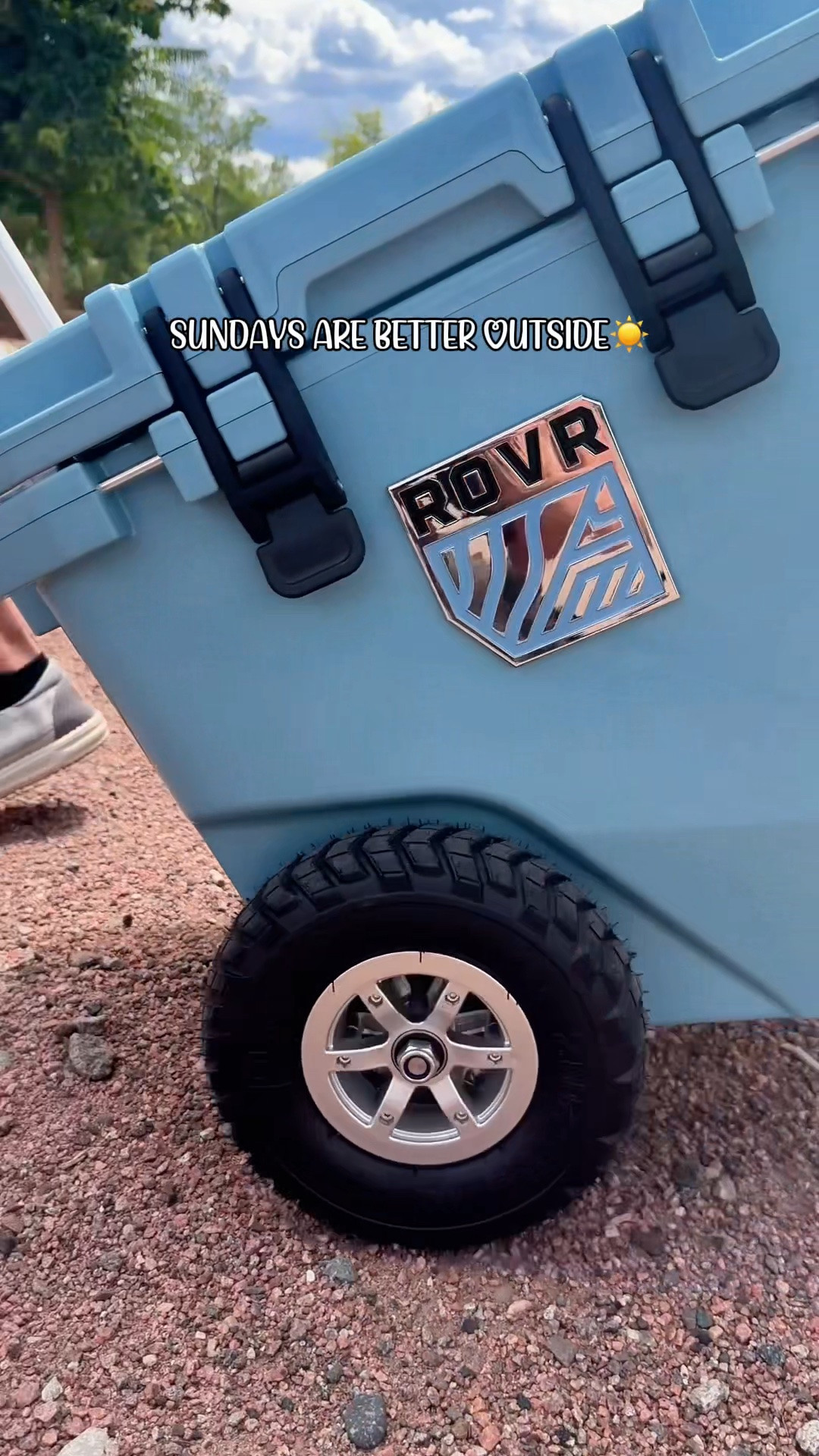 Cooler with wheels for all your adventures! 

ROVR RollR cooler • cooler with wheels • rolling cooler • family outdoor essentials • camping cooler • sports cooler • outdoor adventure gear • river day essentials

#LTKootd #LTKdayinmylife #LTKfitnessgoals