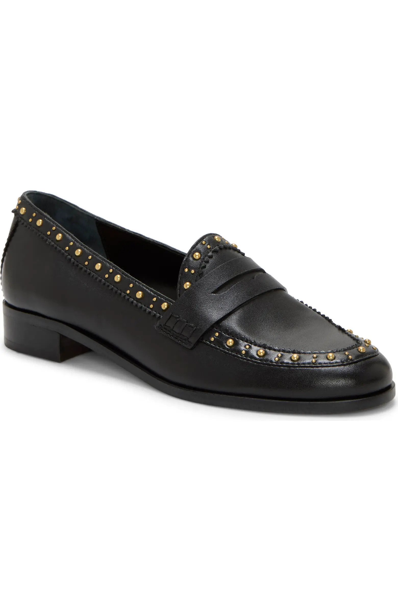 Camdyn Studded Penny Loafer (Women) | Nordstrom