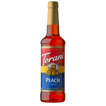 Torani Original Peach Syrup, Authentic Coffeehouse, Tea and Soda Syrup, 25.4 oz | Walmart (US)