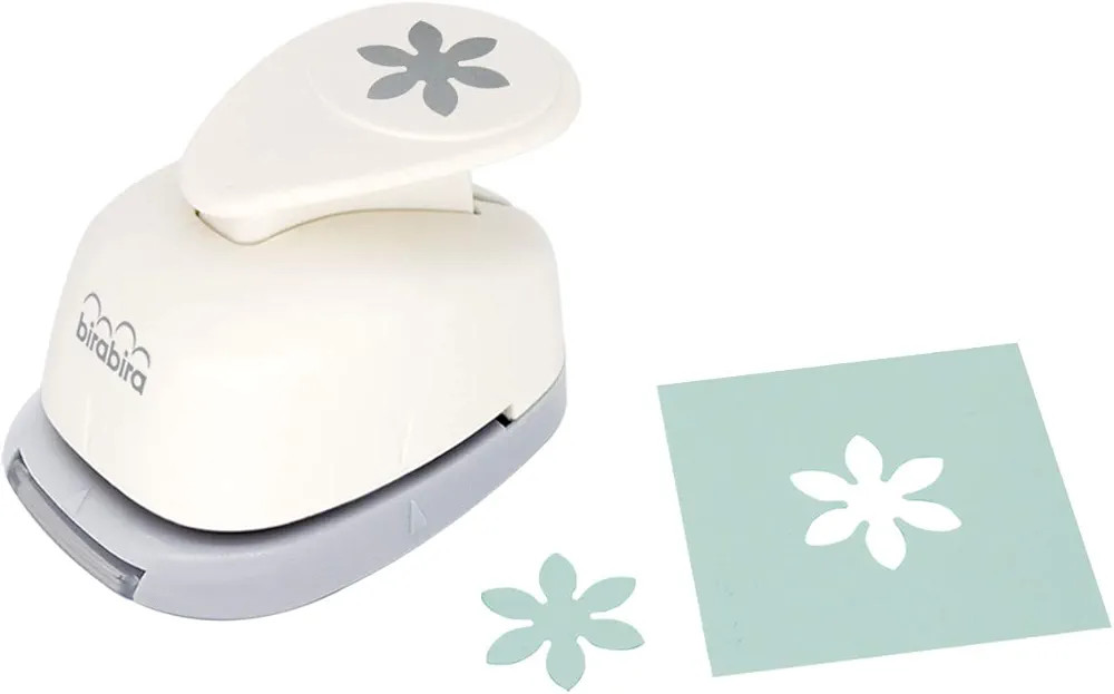 Bira Craft 1 inch Daisy 2 Shape Lever Action Craft Punch for Paper Crafting Scrapbooking | Amazon (US)