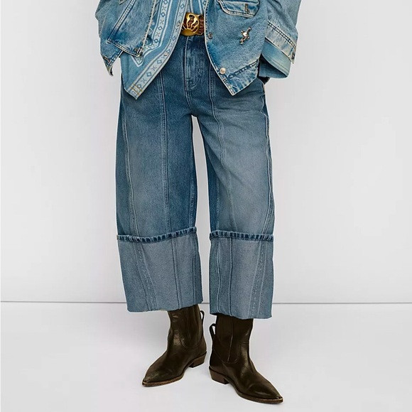 Free People Wide Leg Jeans | Poshmark