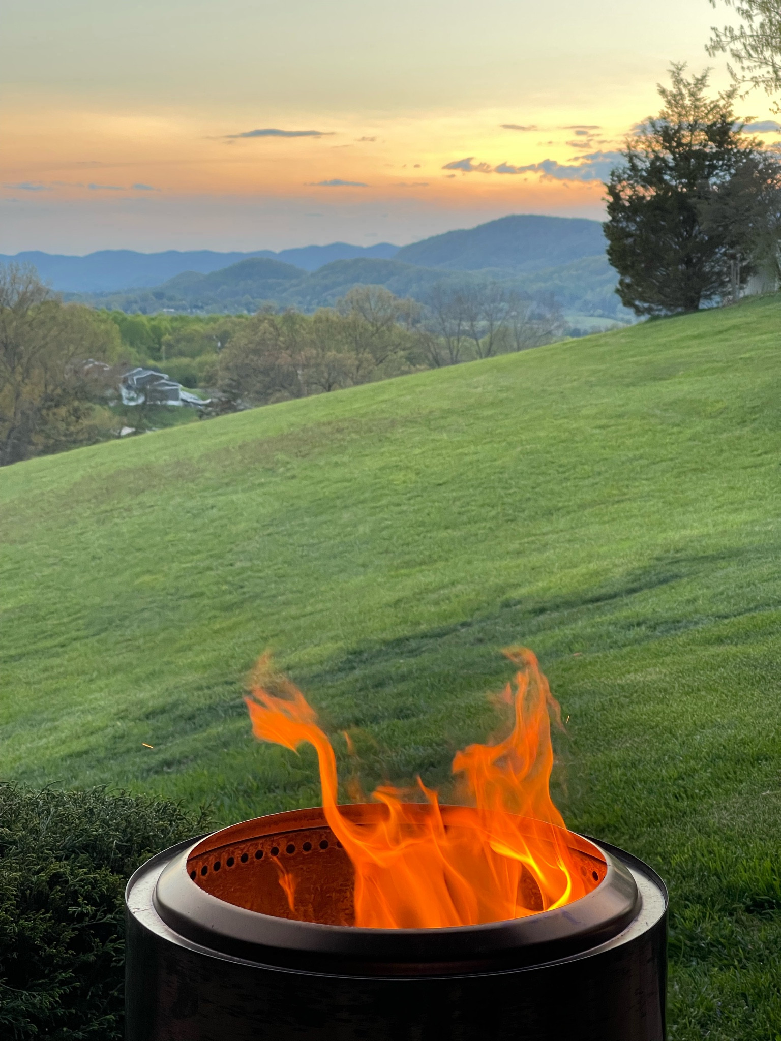 a warm weather essential! Bonfires have never been easier! This fire pit is perfect  

#LTKhome #LTKSeasonal