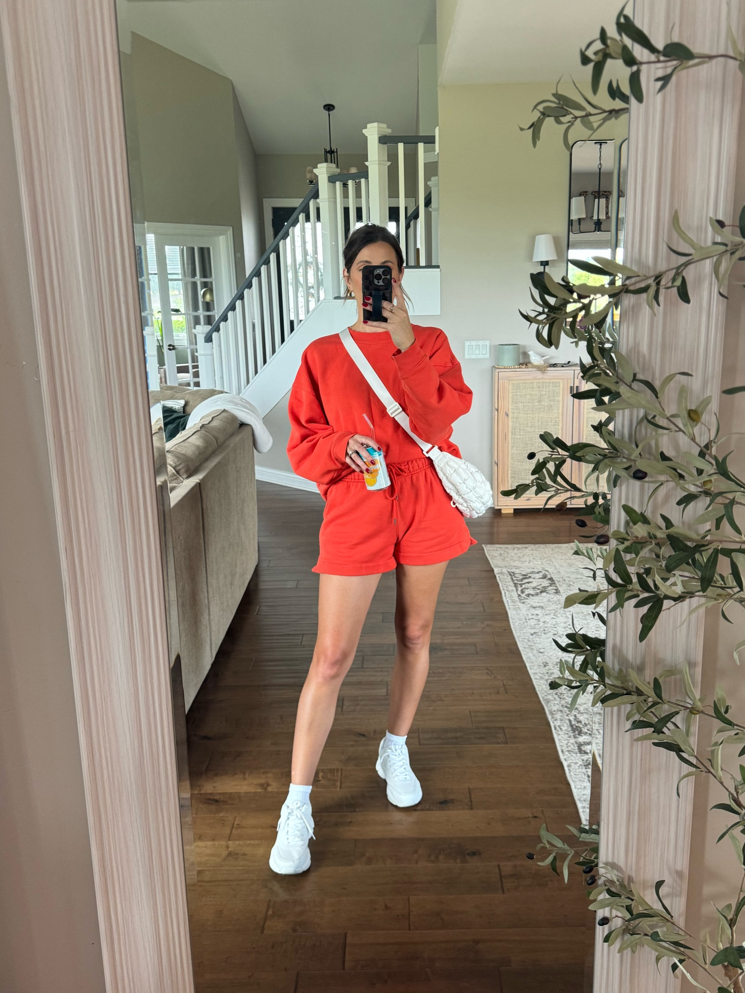 Matching set wearing a Large in sweatshirt and medium in shorts 
Sold separately 


#LTKShoeCrush #LTKStyleTip #LTKFindsUnder50