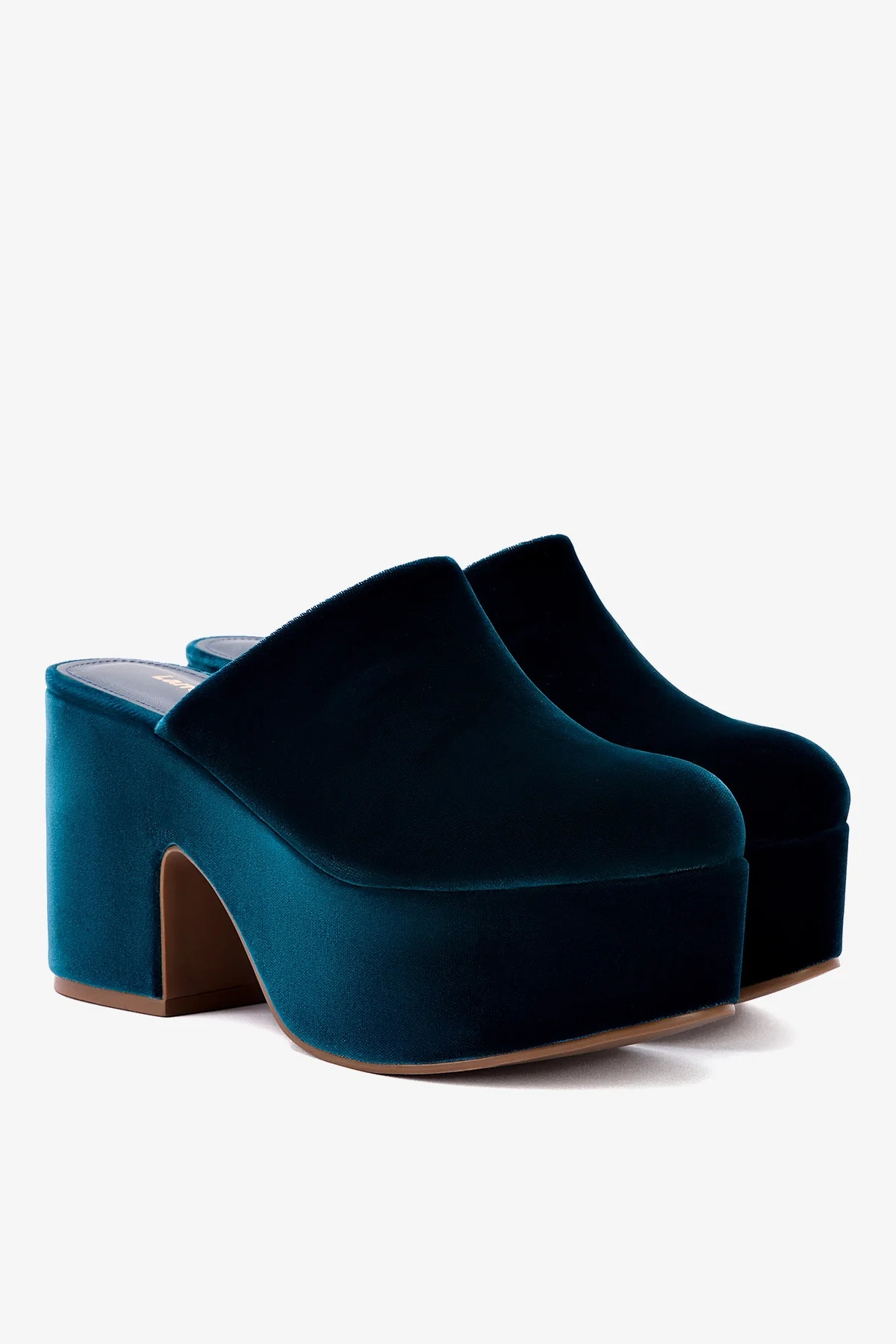 Miso Platform Clog In Deepsea Velvet | Larroude