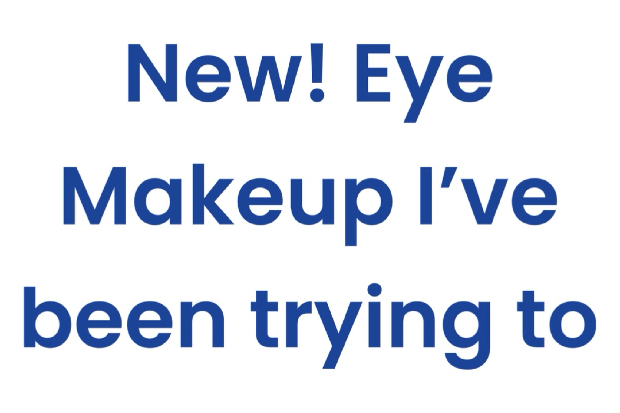 Hey guys! Here is all of the new eye products I’ve bought since I’ve been gone.  Here is a sneak peak💋💋💋

#LTKBeauty #LTKSeasonal