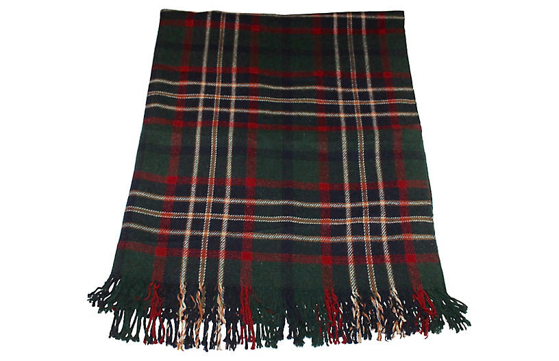 Plaid Blanket - Luis Rodriquez | One Kings Lane