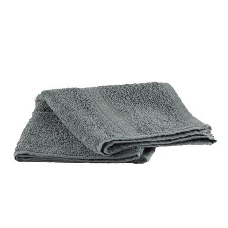 Mainstays Basic Bath Collection - Single Hand Towel, Solid Grey | Walmart (US)