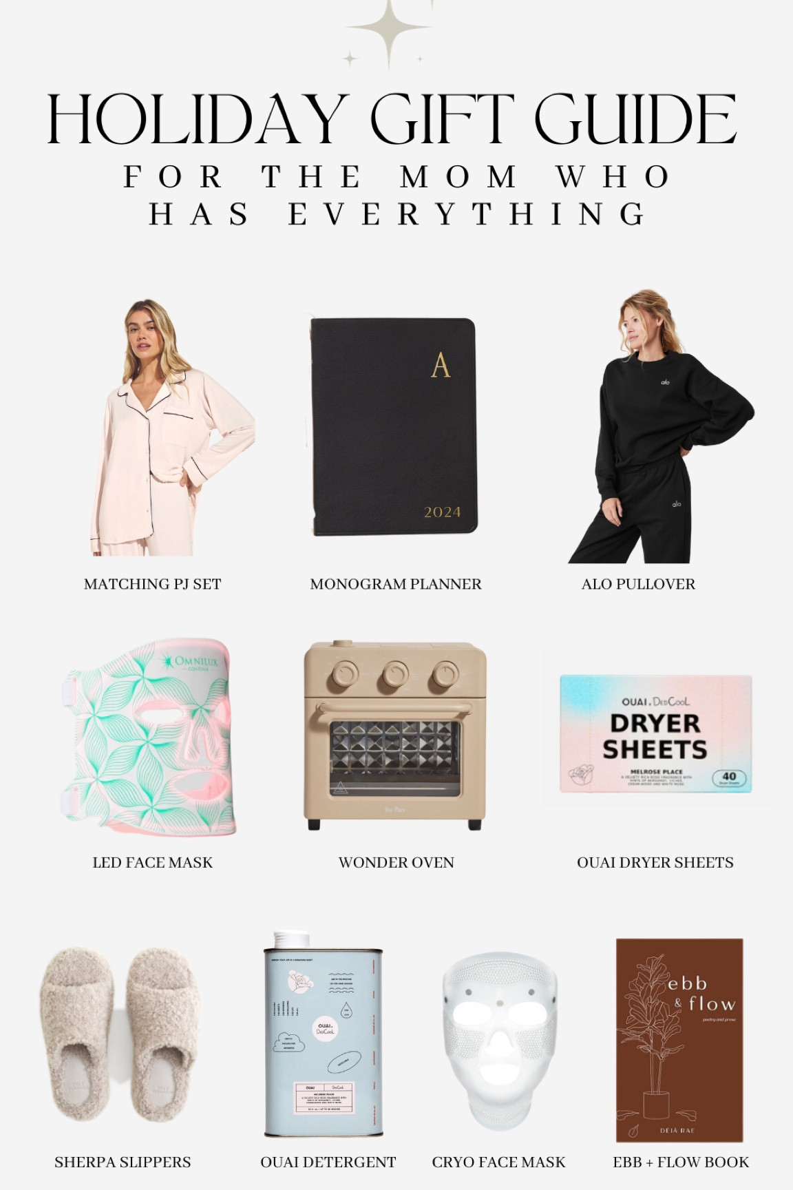 Great gifts for that mom or friend that has everything 💫 

pajama set, ouai, led face mask, skincare, beauty 

#LTKHoliday #LTKSeasonal #LTKGiftGuide