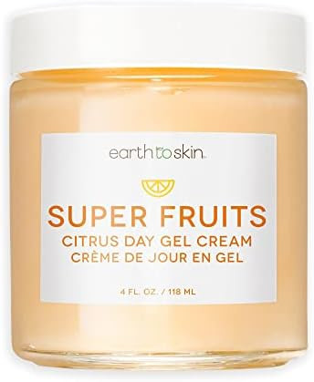 Amazon.com: Earth To Skin Super Fruits Citrus Day Gel Cream (4.0 Fl Oz) : Beauty & Personal Care | Amazon (US)