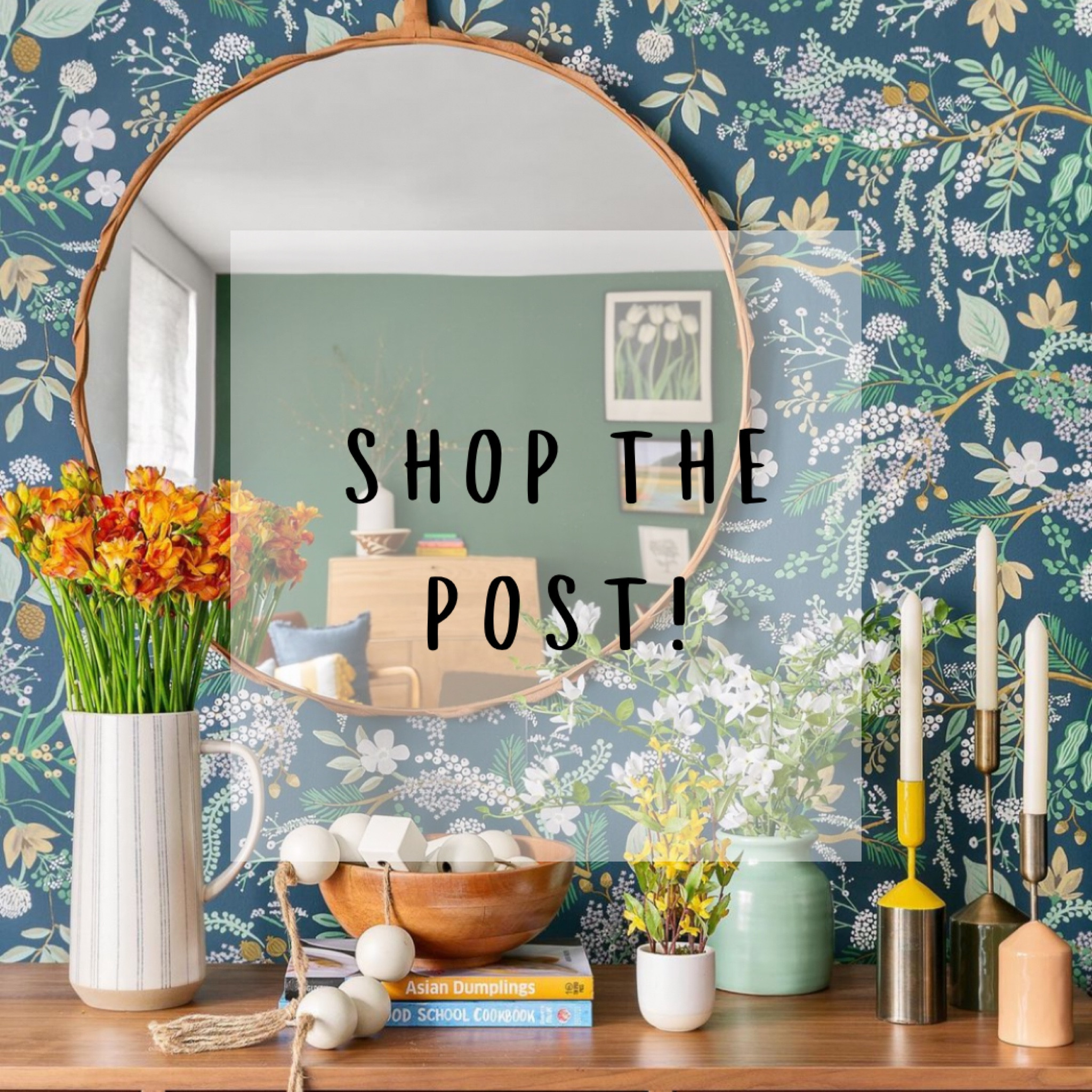 Accent wallpaper is SO impactful! Accessorize well:)

#LTKstyletip #LTKU #LTKhome