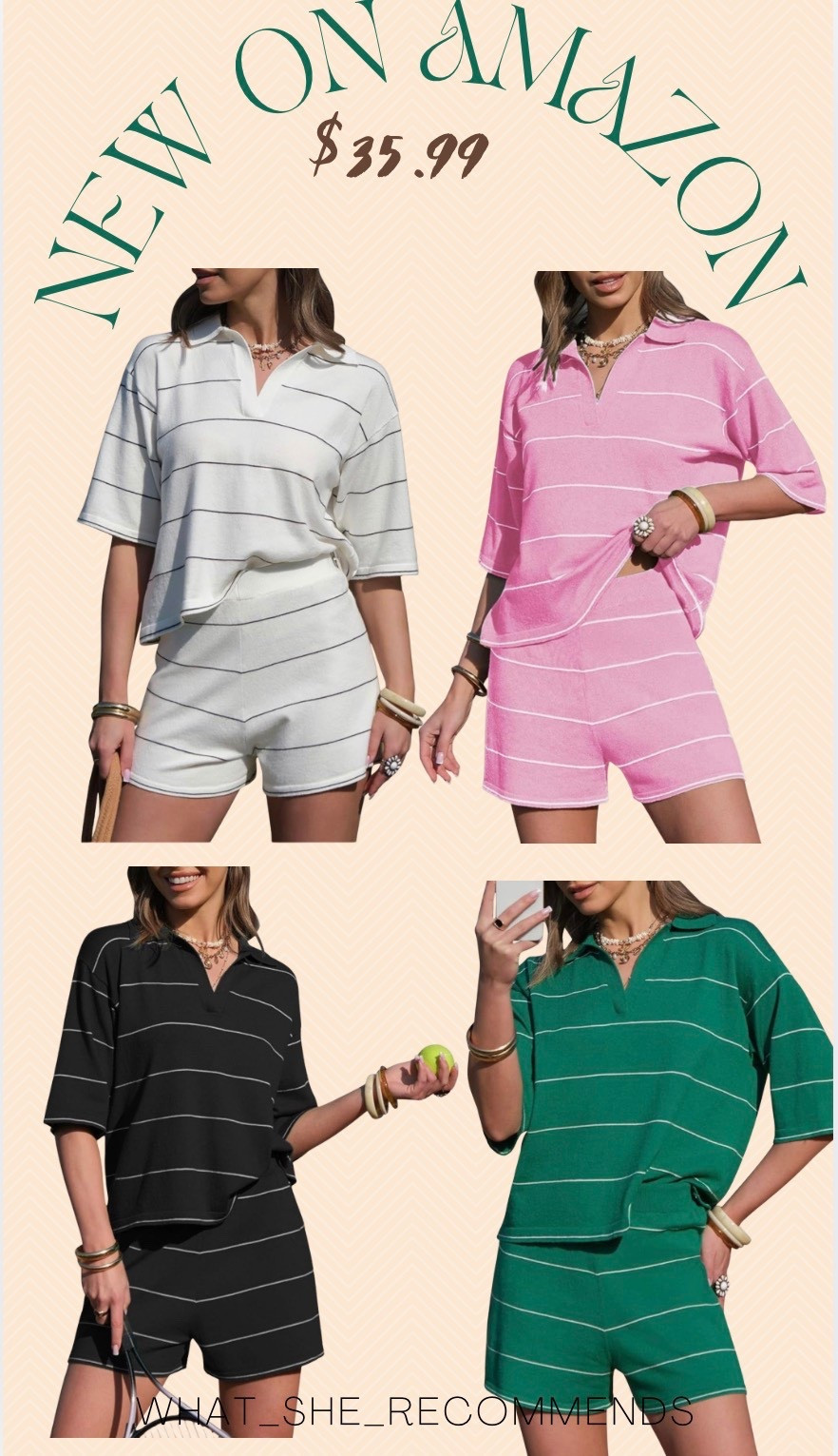This set is so cute 👏 Perfect for a spring vaca or day to day this summer! 👇 

#LTKTravel #LTKmomlife #LTKActive