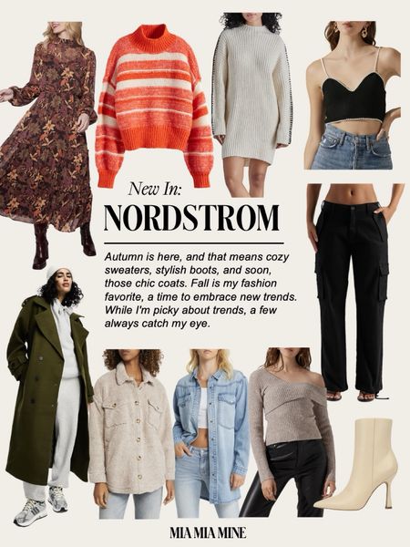 Nordstrom new fall arrivals / new fall outfit
ASOS trench coat
Shearling Shacket
Cargo pants
Sweater dresses
Fall dresses 



#LTKfindsunder100 #LTKstyletip #LTKSeasonal