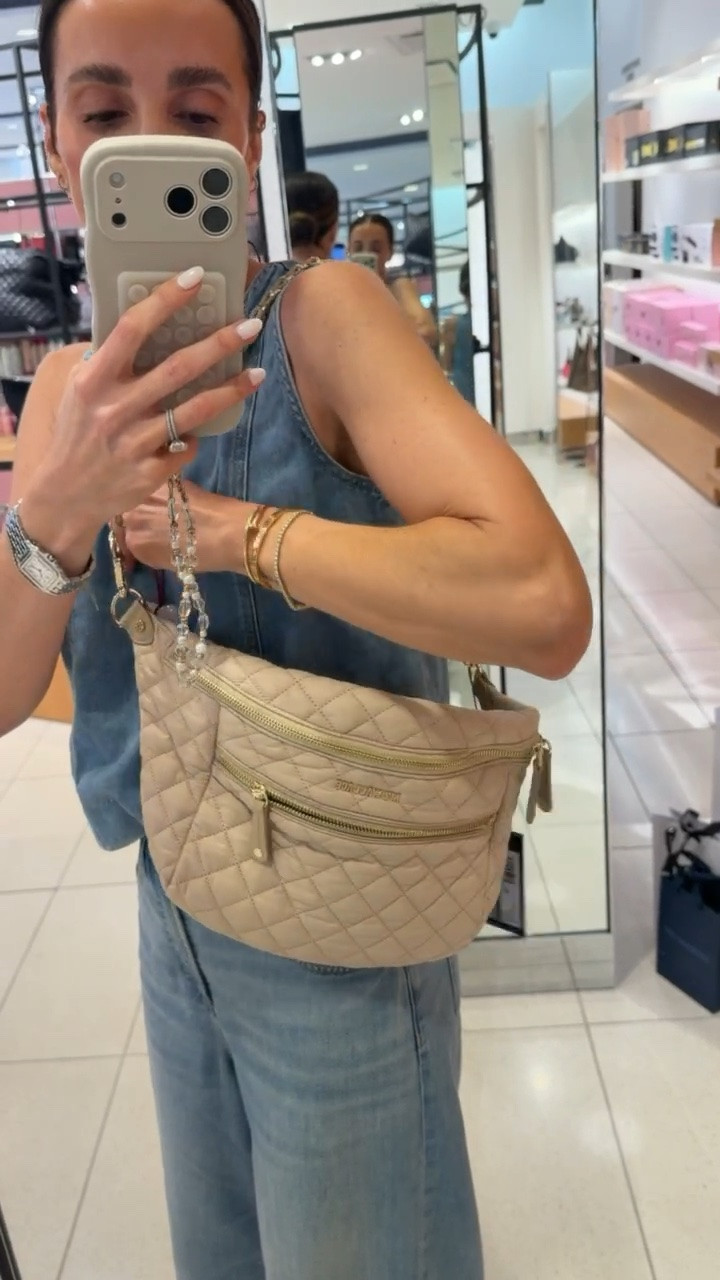 Mz Wallace fanny pack, neutral belt bag, quilted fanny bag, nordstrom bags, annabrstyle

#LTKootd #LTKOver40