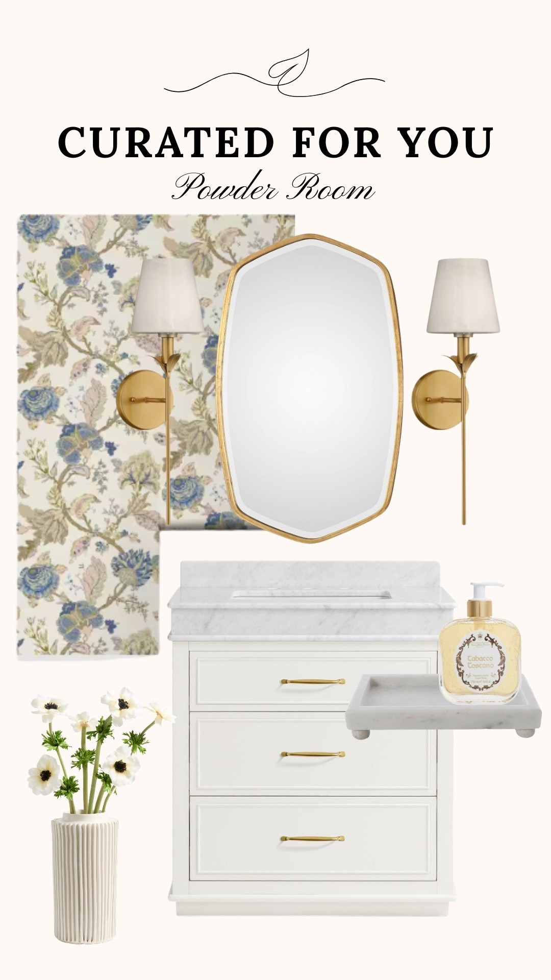 Powder Room Inspo

#LTKSeasonal #LTKHome #LTKdayinmylife