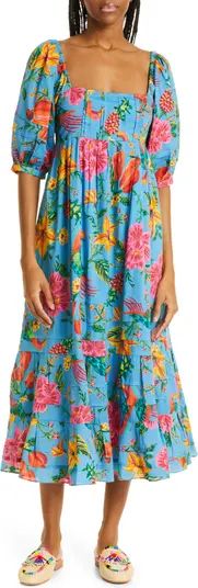 Toucans Garden Midi Dress | Nordstrom