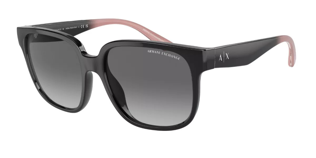 Armani Exchange AX4136SU 821111 Women’s Sunglasses Black Size 56 | SmartBuyGlasses Global