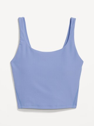 Light Support PowerSoft Longline Sports Bra | Old Navy (US)