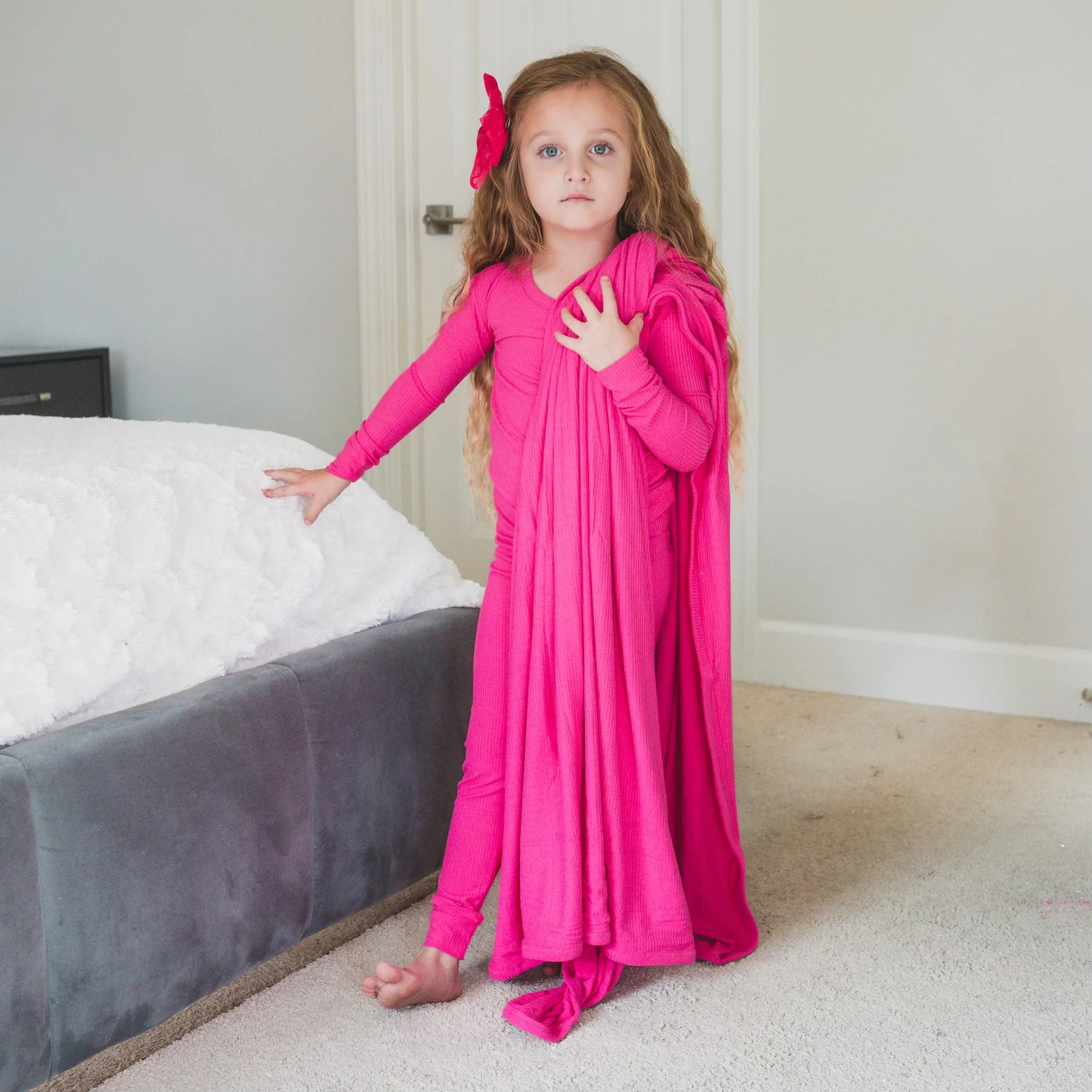 HOT PINK RIB DREAM SET | DREAM BIG LITTLE CO