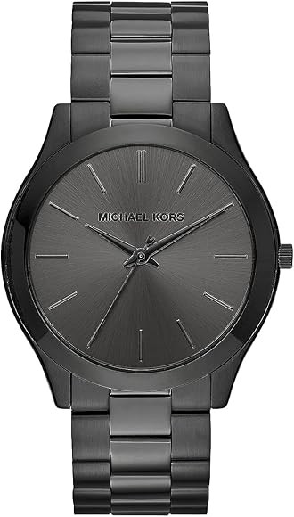 Michael Kors Oversized Slim Runway Men's Watch, Stainless Steel Watch for Men | Amazon (US)