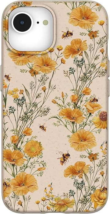 Pela | Phone Case Compatible with iPhone 16e/17e | MagSafe Included | Cute Eco Friendly | Made wi... | Amazon (US)