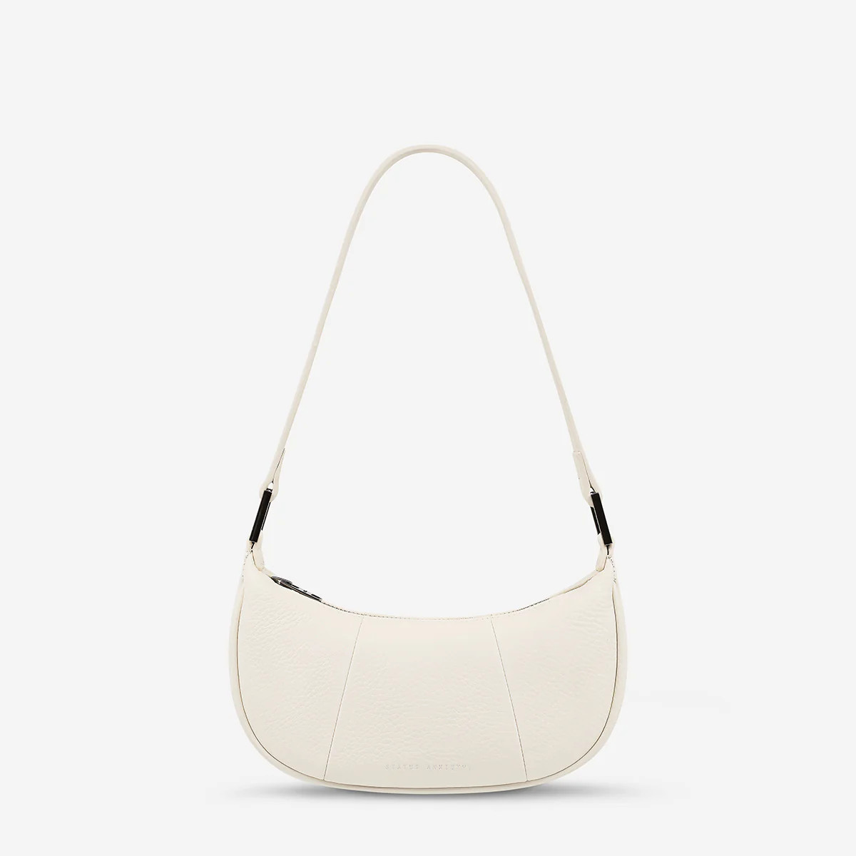 Solus Women's Chalk Leather Bag | Status Anxiety® | Status Anxiety 