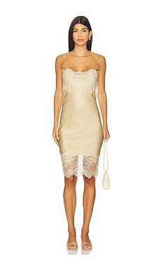 HERSKIND Linus Dress in Sand from Revolve.com | Revolve Clothing (Global)