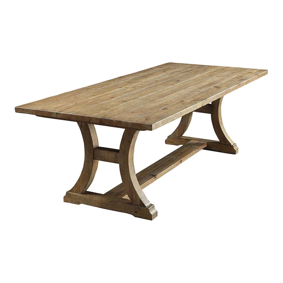 Laurel Foundry Modern Farmhouse® Barger Solid Wood Dining Table & Reviews | Wayfair | Wayfair North America