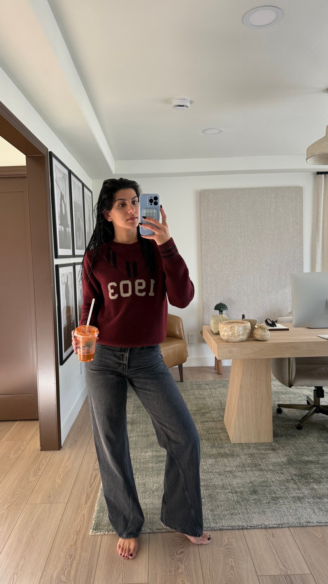 Sweatshirt - sold out ; linked similar 
Jeans - 26 