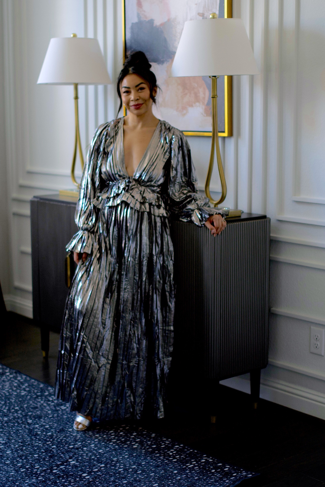 Metallic dress of my dreams! Wearing a small

Buddy Love 



#LTKover40 #LTKparties #LTKwedding