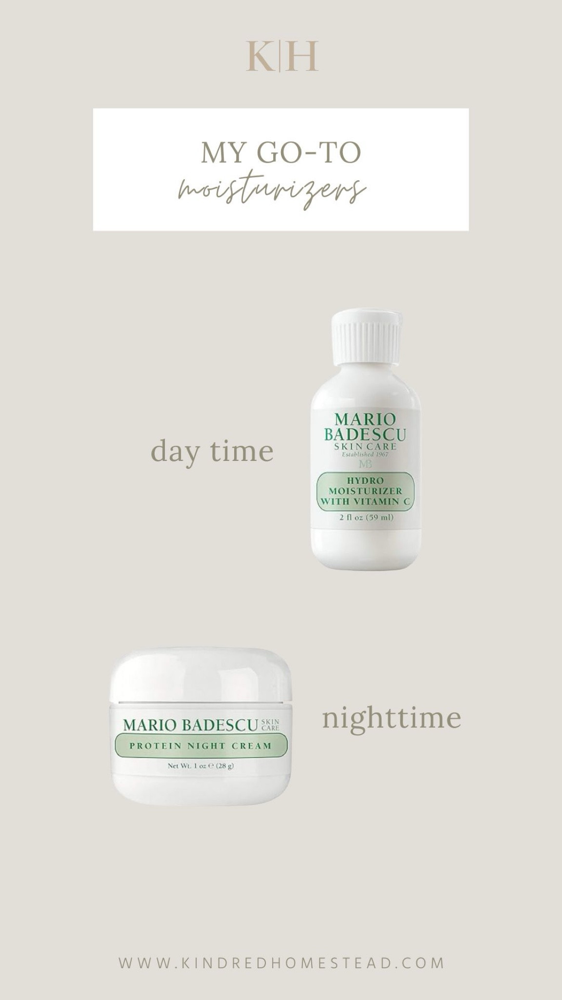 Skincare favorites for daily moisturizing, etc. Mario Badescu moisturizers for beauty and wellness routines!

#LTKBeauty