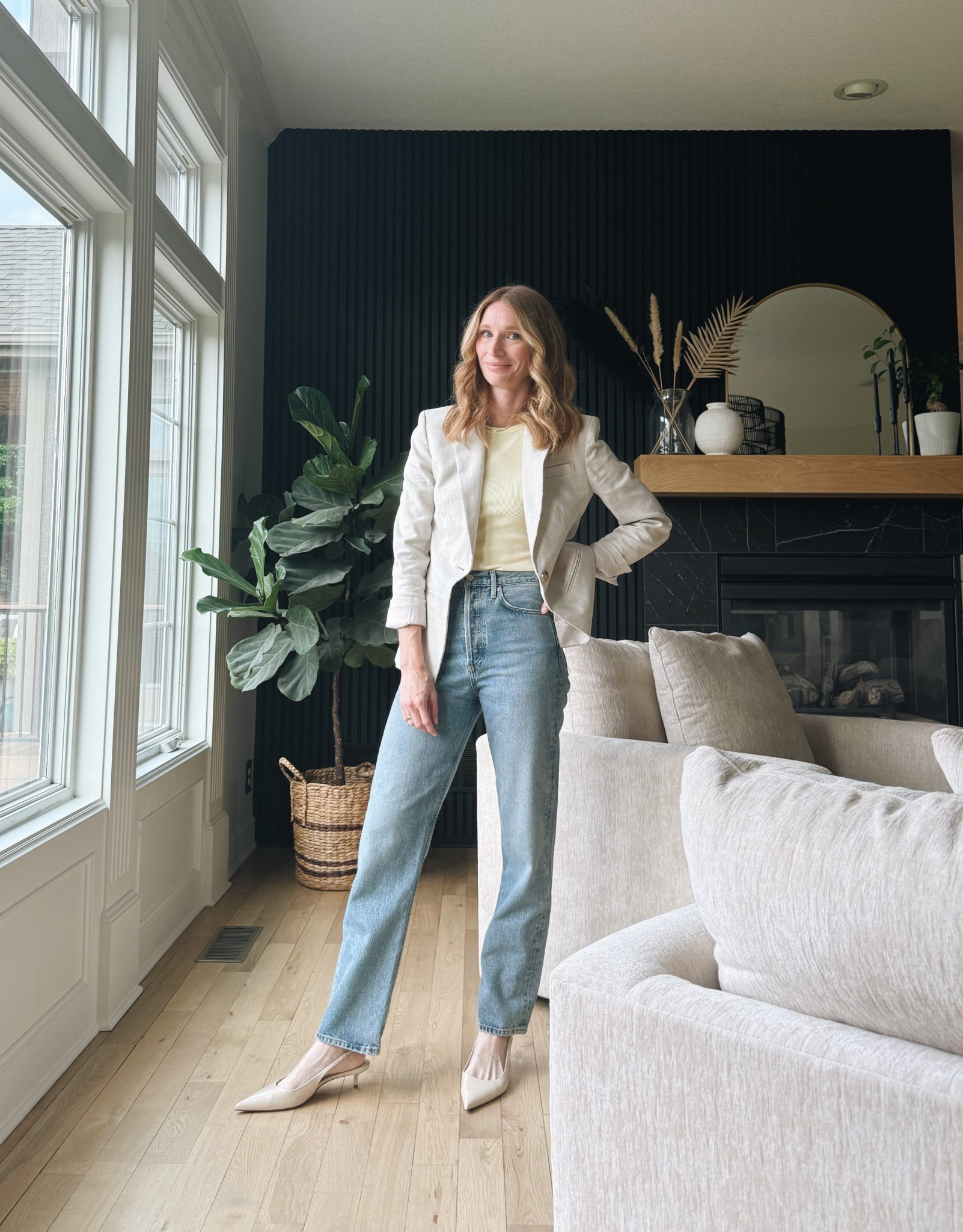 work outfit, lawyer, butter yellow tank, zara kitten heels

#LTKWorkwear