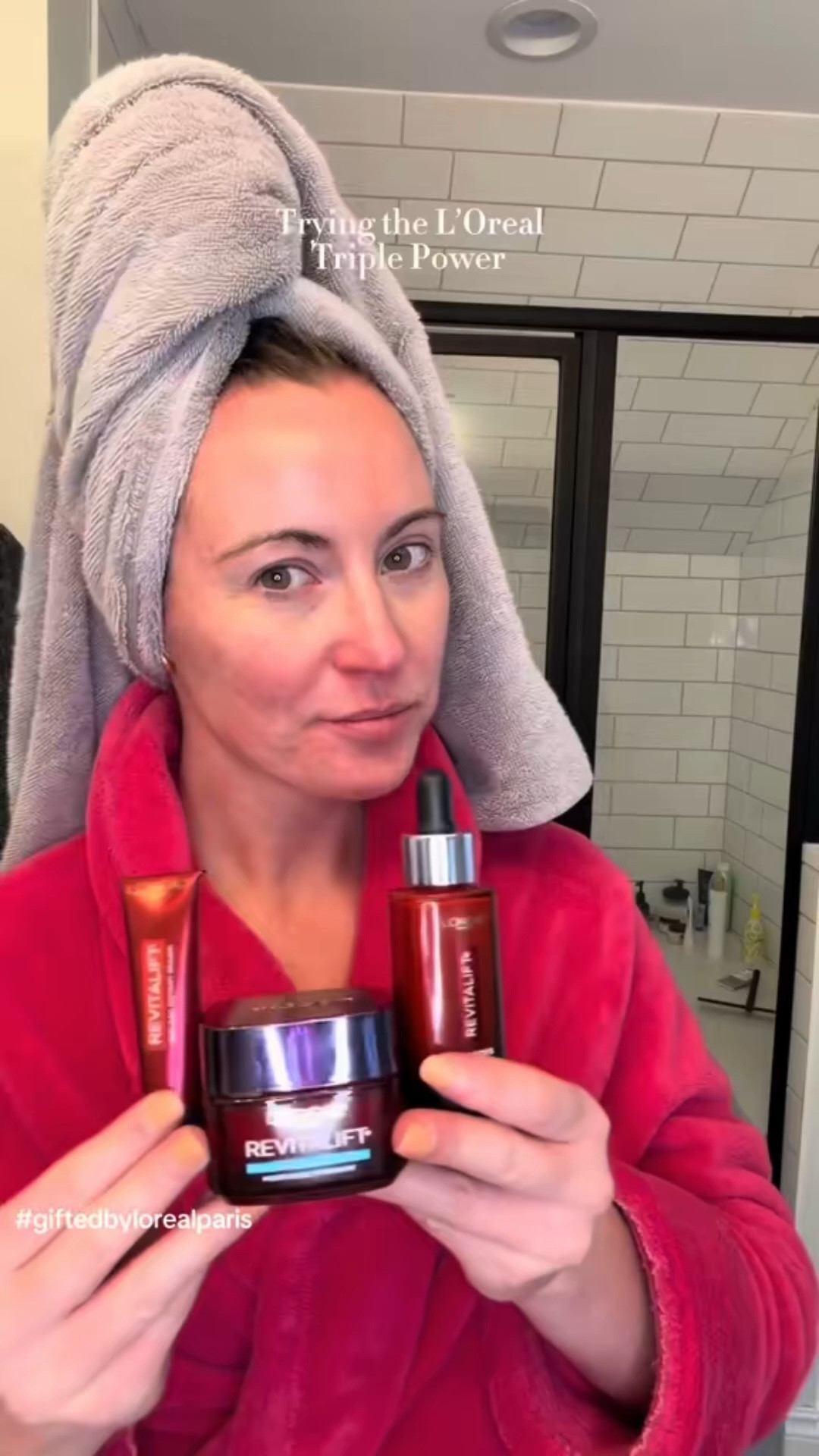 Trying the L’Oreal Triple Power Anti Aging trio

#LTKgrwm #LTKmorningroutine #LTKselfcare