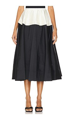 Anna October Candy Skirt in Ivory & Black from Revolve.com | Revolve Clothing (Global)